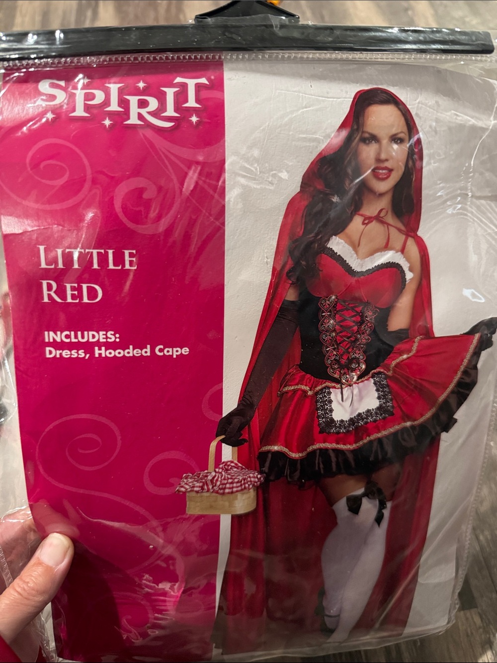 Spirit Halloween Little Red Halloween Costume women’s size small